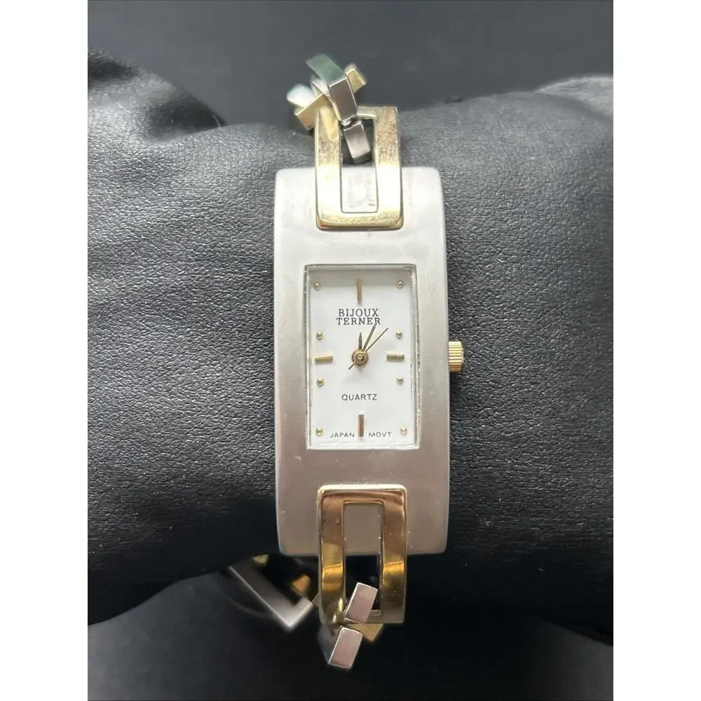 Bijoux Terner Two Tone Women’s Quartz Watch